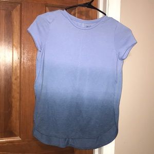 Girls blue T-shirt